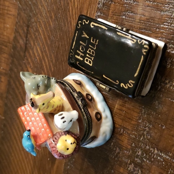 Religious trinket boxes set of 2 - Picture 1 of 10